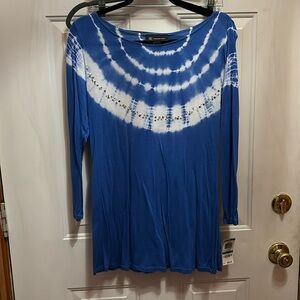 Longer length long sleeve top